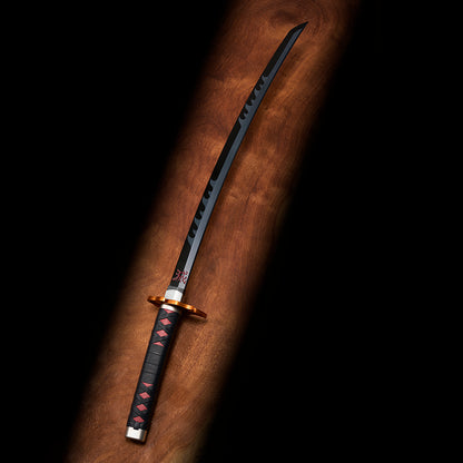 Nichirin Espada Kamado Tanjiro KYOJURO RENGOKUS SWORD GUARD REPLICA DEMON SLAYER: KIMETSU NO YAIBA   TAMASHII NATIONS