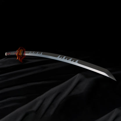 Nichirin Espada Kamado Tanjiro KYOJURO RENGOKUS SWORD GUARD REPLICA DEMON SLAYER: KIMETSU NO YAIBA   TAMASHII NATIONS