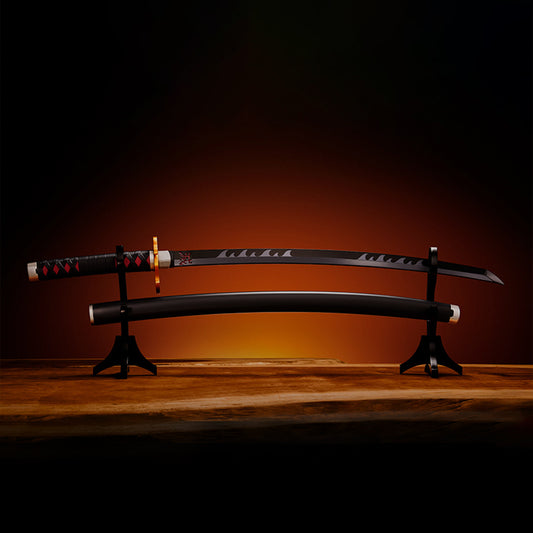 Nichirin Espada Kamado Tanjiro KYOJURO RENGOKUS SWORD GUARD REPLICA DEMON SLAYER: KIMETSU NO YAIBA  