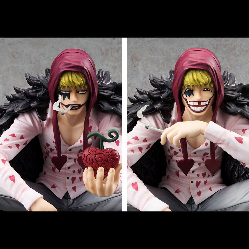 One Piece Estatua 1/8 Excellent Model Limited P.O.P. Corazon & Law Limited Edition 17 cm   Megahouse