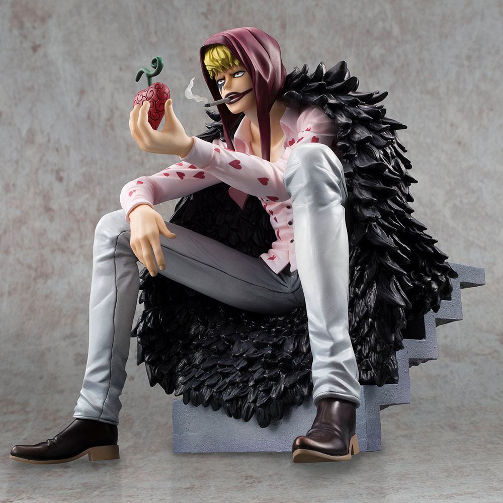 One Piece Estatua 1/8 Excellent Model Limited P.O.P. Corazon & Law Limited Edition 17 cm   Megahouse