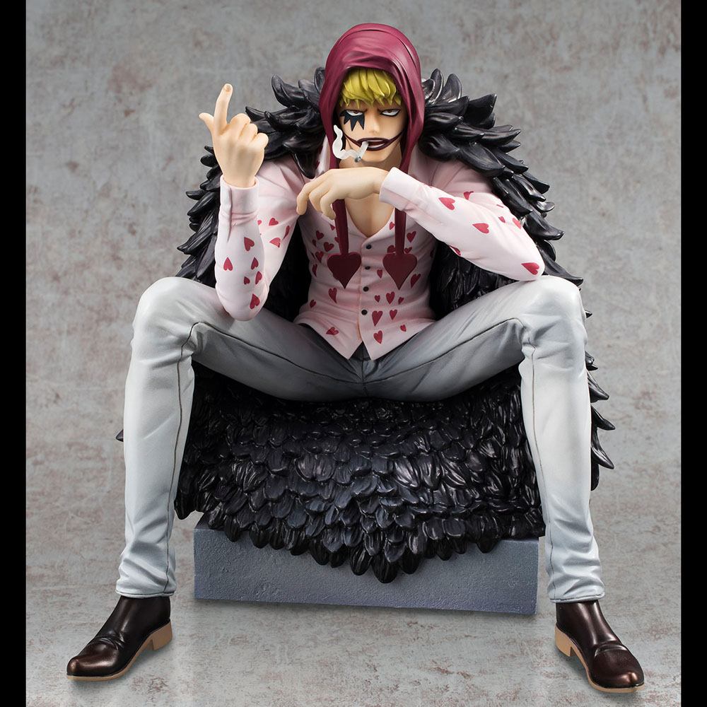 One Piece Estatua 1/8 Excellent Model Limited P.O.P. Corazon & Law Limited Edition 17 cm   Megahouse