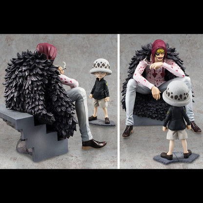 One Piece Estatua 1/8 Excellent Model Limited P.O.P. Corazon & Law Limited Edition 17 cm  