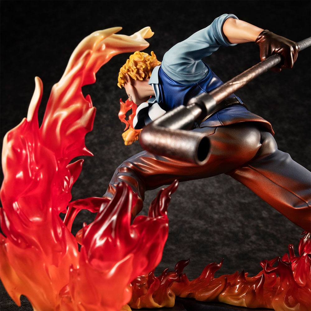 One Piece Estatua PVC Excellent Model P.O.P. Sabo Fire Fist Inheritance Limited Edition 15 cm  