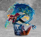 One Piece Estatua PVC P.O.P. MAS Maximum Marco the Phoenix Leader of 1st group of Whitebeard Pirates 32 cm   Megahouse