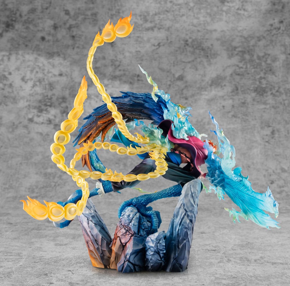 One Piece Estatua PVC P.O.P. MAS Maximum Marco the Phoenix Leader of 1st group of Whitebeard Pirates 32 cm   Megahouse