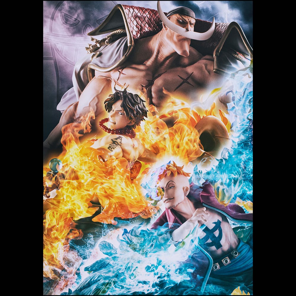 One Piece Estatua PVC P.O.P. NEO-Maximum White Beard Edward Newgate Super Limited Reprint Ver. 30 cm   Megahouse