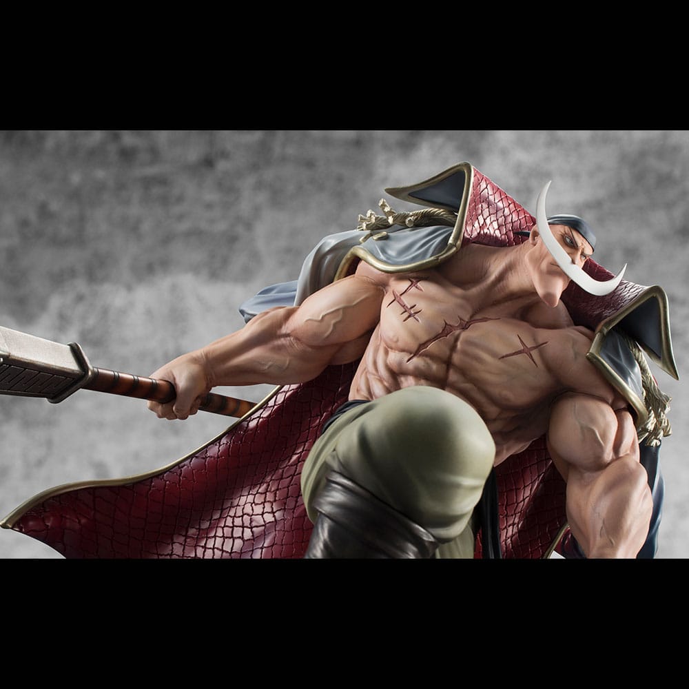 One Piece Estatua PVC P.O.P. NEO-Maximum White Beard Edward Newgate Super Limited Reprint Ver. 30 cm   Megahouse