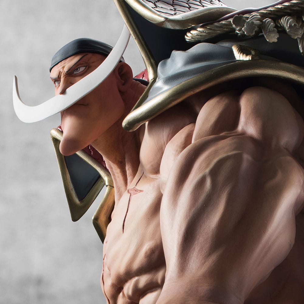 One Piece Estatua PVC P.O.P. NEO-Maximum White Beard Edward Newgate Super Limited Reprint Ver. 30 cm   Megahouse
