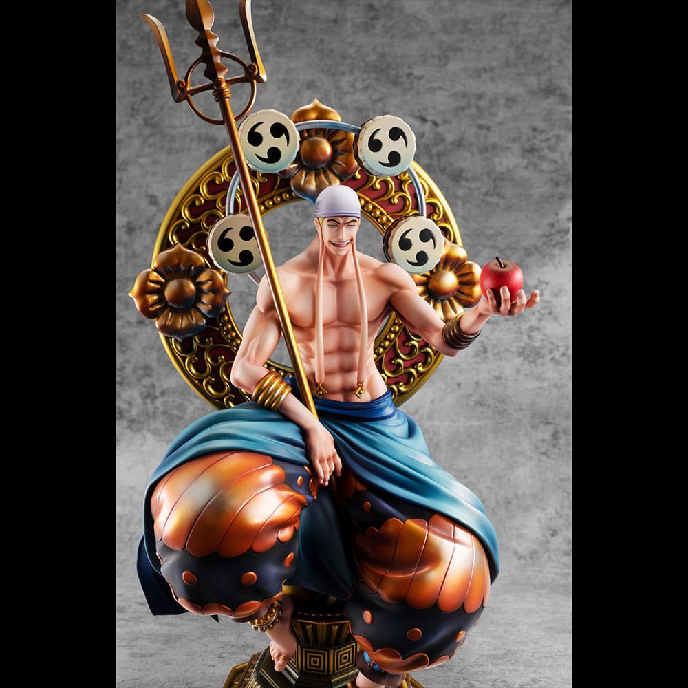 One Piece Estatua PVC P.O.P. Neo Maximum The only God of Skypiea Enel 34 cm   Megahouse