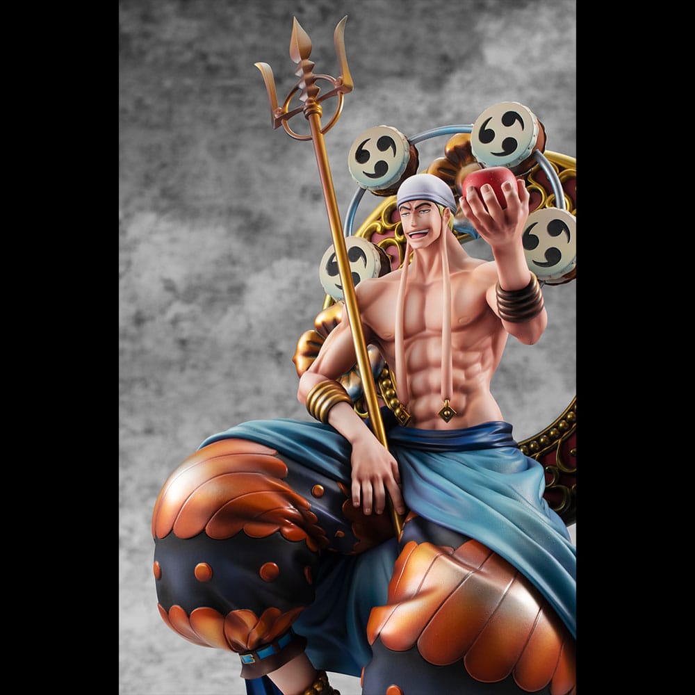 One Piece Estatua PVC P.O.P. Neo Maximum The only God of Skypiea Enel 34 cm   Megahouse