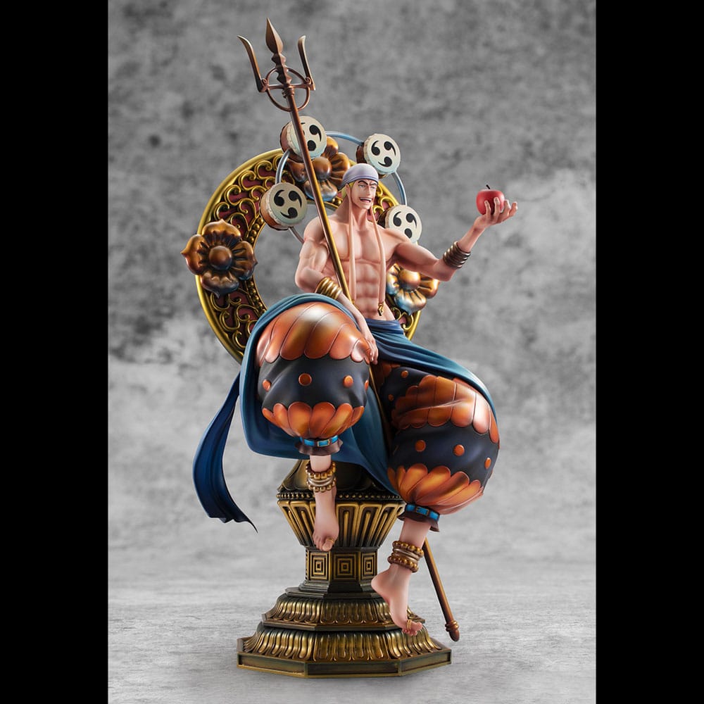 One Piece Estatua PVC P.O.P. Neo Maximum The only God of Skypiea Enel 34 cm   Megahouse