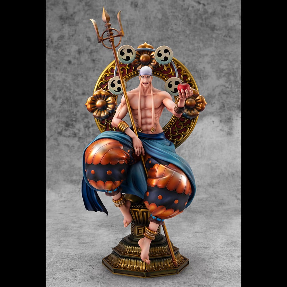 One Piece Estatua PVC P.O.P. Neo Maximum The only God of Skypiea Enel 34 cm   Megahouse