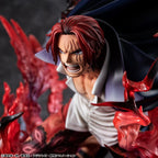 One Piece Estatua PVC P.O.P. SA-MAXIMUM Leader of Red Hair Pirates Red-Haired Shanks Kamusari 25 cm   Megahouse