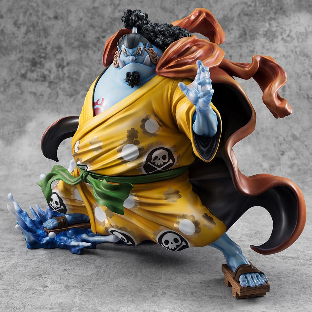 One Piece Estatua PVC Portrait Of Pirates SA-MAXIMUM Knight of the Sea Jinbe Limited Reprint 25 cm   Megahouse