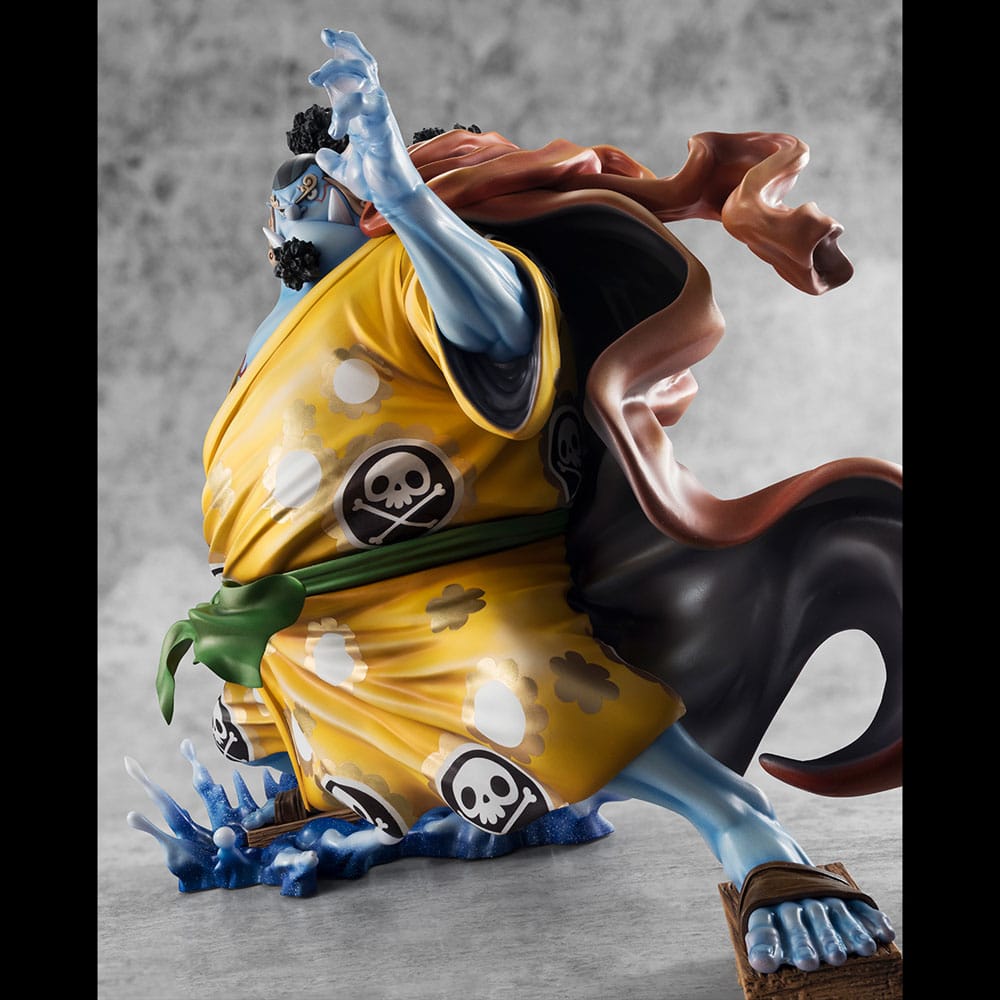 One Piece Estatua PVC Portrait Of Pirates SA-MAXIMUM Knight of the Sea Jinbe Limited Reprint 25 cm  