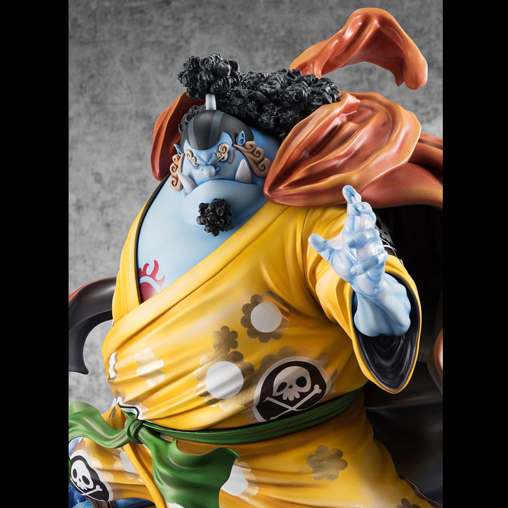 One Piece Estatua PVC Portrait Of Pirates SA-MAXIMUM Knight of the Sea Jinbe Limited Reprint 25 cm   Megahouse