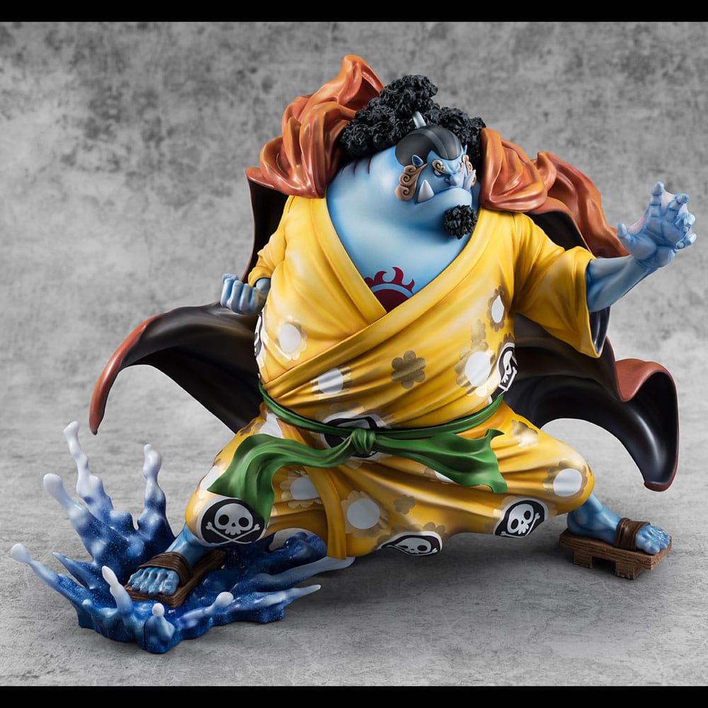 One Piece Estatua PVC Portrait Of Pirates SA-MAXIMUM Knight of the Sea Jinbe Limited Reprint 25 cm   Megahouse