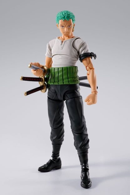 One Piece Figura S.H.Figuarts Roronoa Zoro Romance Dawn Ver. 15 cm   TAMASHII NATIONS