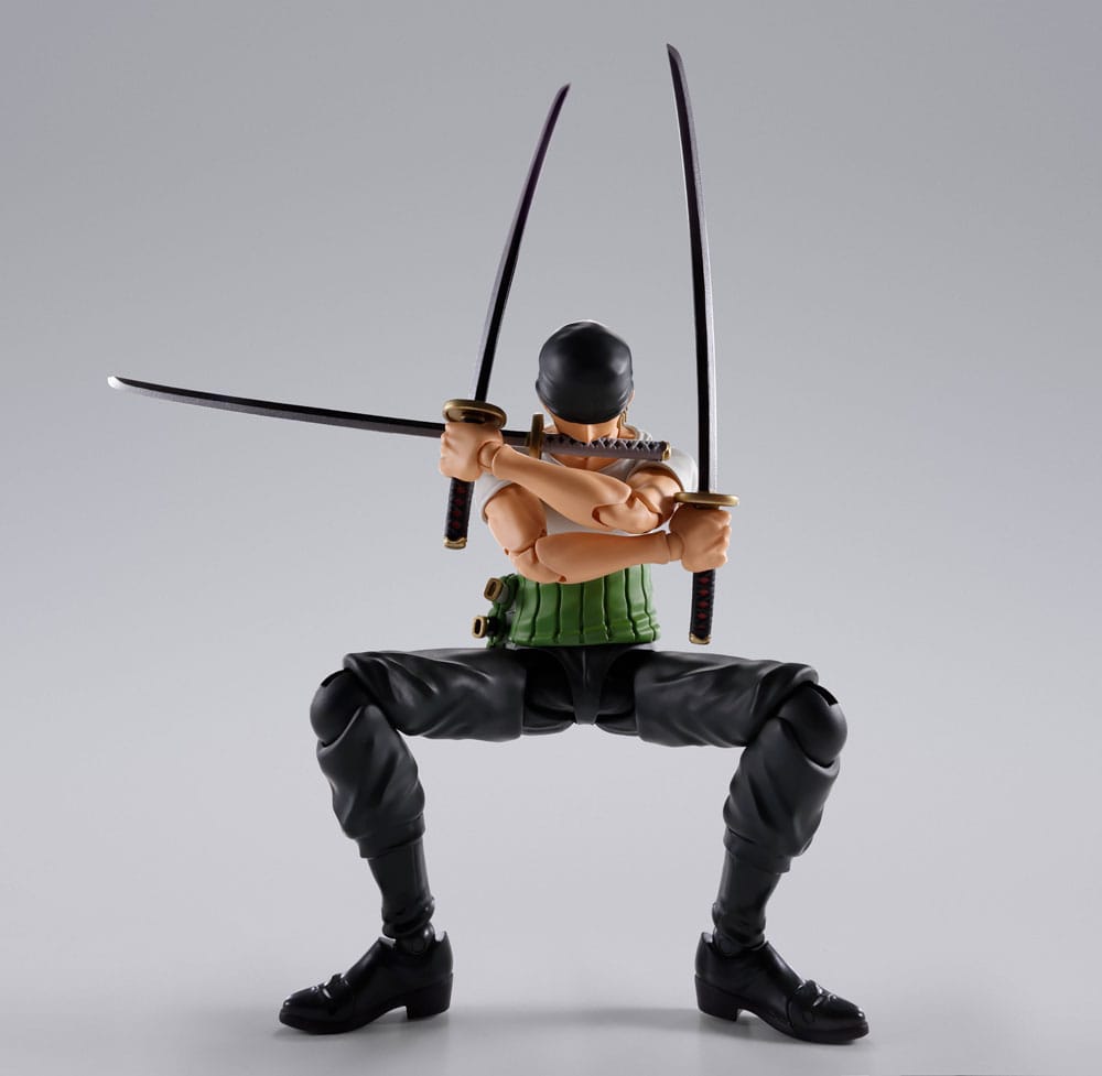 One Piece Figura S.H.Figuarts Roronoa Zoro Romance Dawn Ver. 15 cm   TAMASHII NATIONS