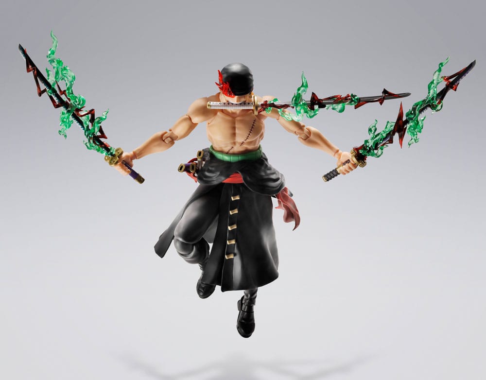 One Piece Figura S.H.Figuarts Roronoa Zoro The King of Hell 15 cm   TAMASHII NATIONS