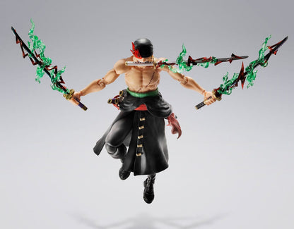 One Piece Figura S.H.Figuarts Roronoa Zoro The King of Hell 15 cm   TAMASHII NATIONS