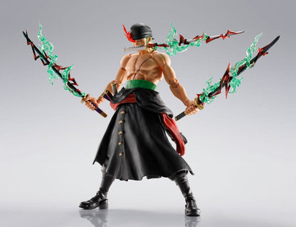 One Piece Figura S.H.Figuarts Roronoa Zoro The King of Hell 15 cm   TAMASHII NATIONS