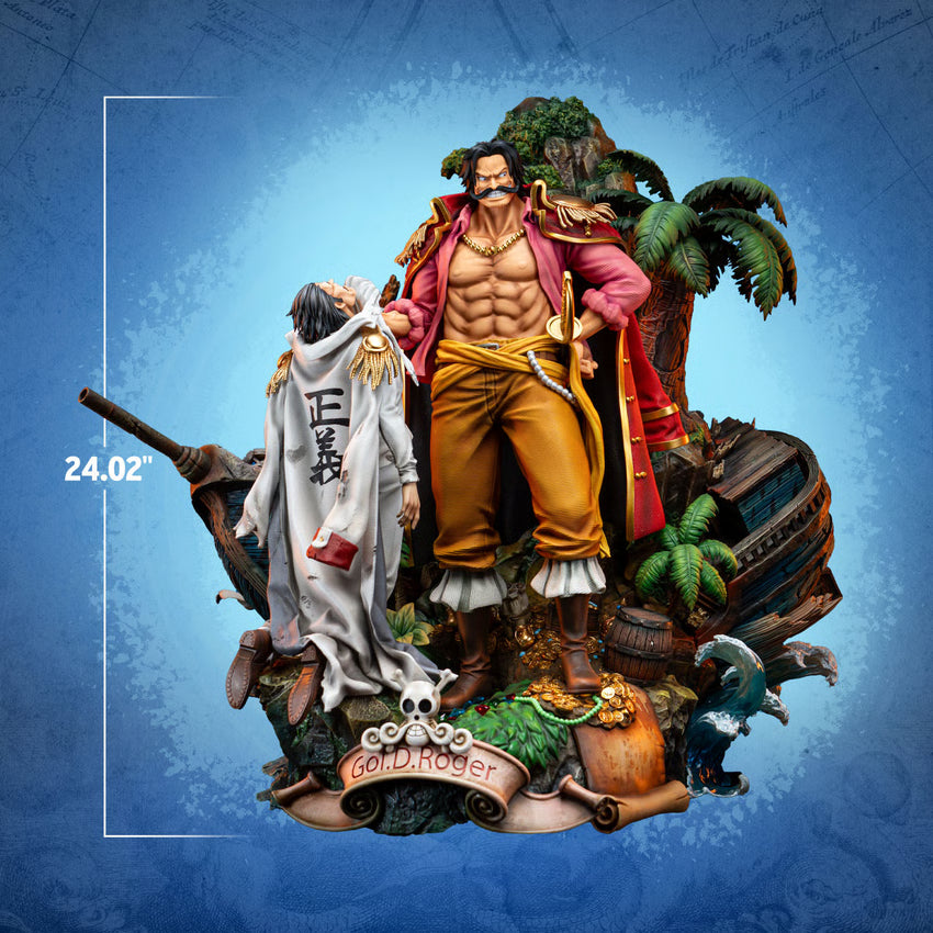 One Piece Jimei Palace Gol D Roger Licensed Resin Statue   Jimei Palace