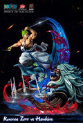 One Piece Jimei Palace Zoro vs Hawkins Licensed Resin Statue   Jimei Palace