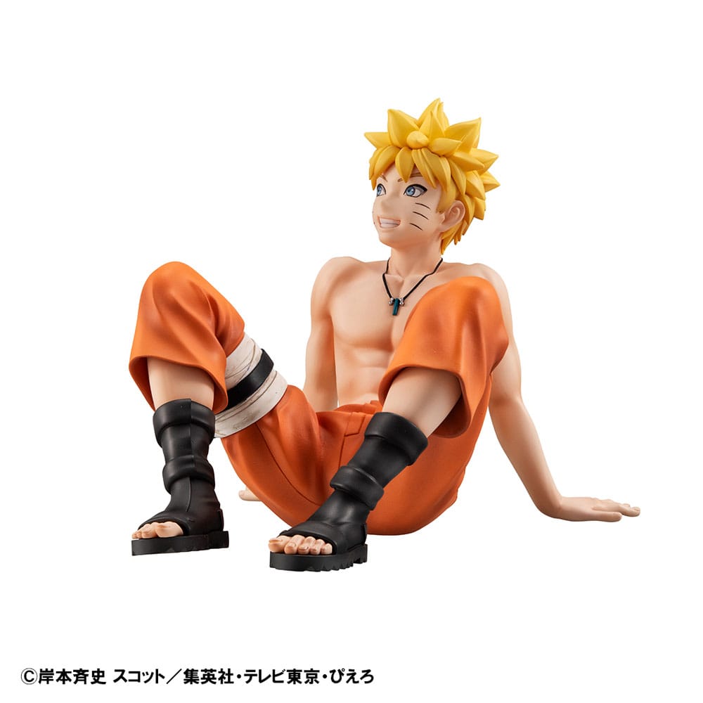 PACK 2 figuras Naruto Shippuden G.E.M. Kakashi y Naruto Uzumaki Palm Size 9 cm   Megahouse