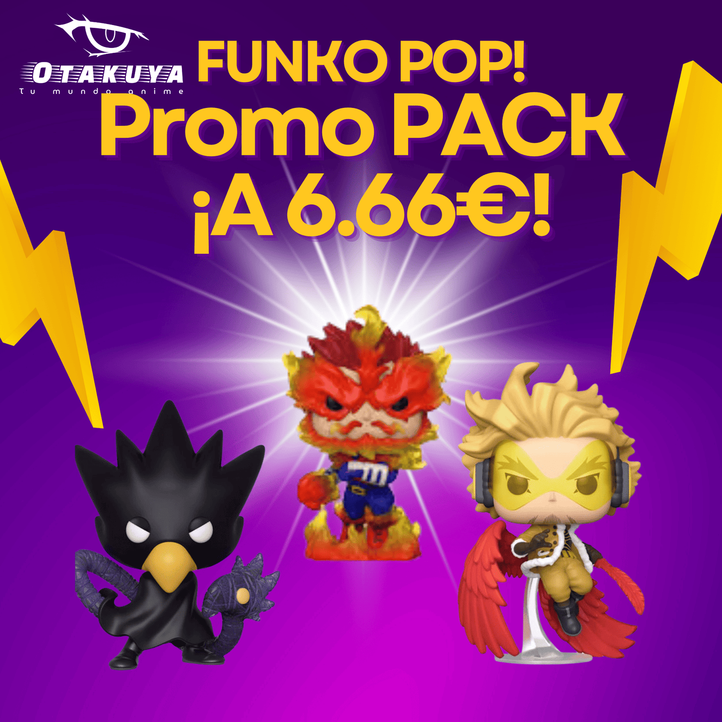 Pack 3 Funko POP My Hero Academia   FUNKO