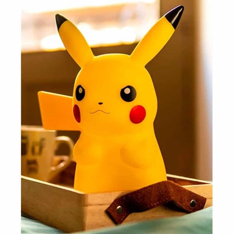 PIKACHU LAMPARA LED 25 CM + CONTROL REMOTO POKEMON   TeknoFun