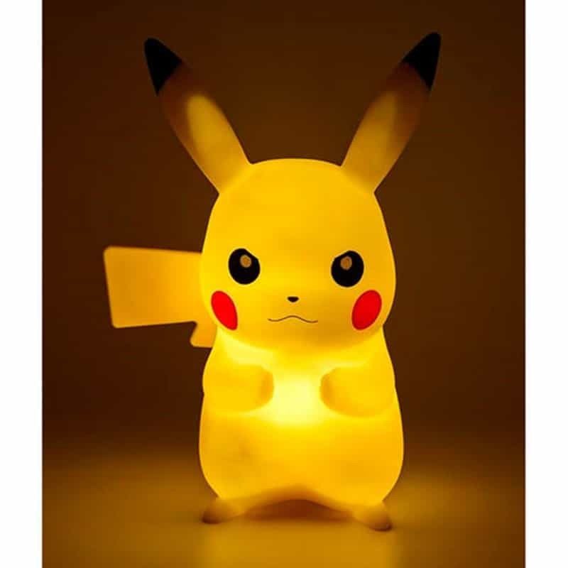 PIKACHU LAMPARA LED 25 CM + CONTROL REMOTO POKEMON   TeknoFun