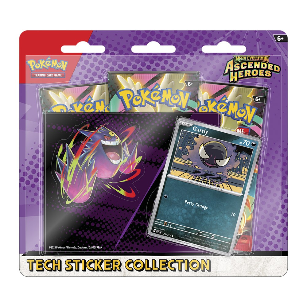 POKEMON TCG - COLECCION ESPECIAL CON PEGATINAS ENERO 2026 (INGLES)   Pokémon TCG