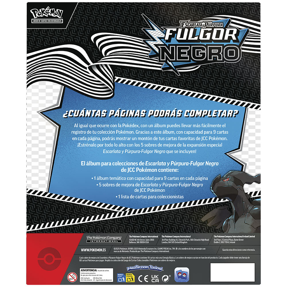 POKEMON TCG Caja Álbum para Colecciones (Z) Pokemon TCG Julio 2025 ESPAÑOL   Pokémon TCG