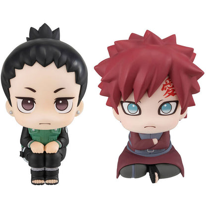 Pack 2 Figuras Shikamaru Nara y Gaara Look up Naruto Shippuden 11cm   MEGAHOUSE
