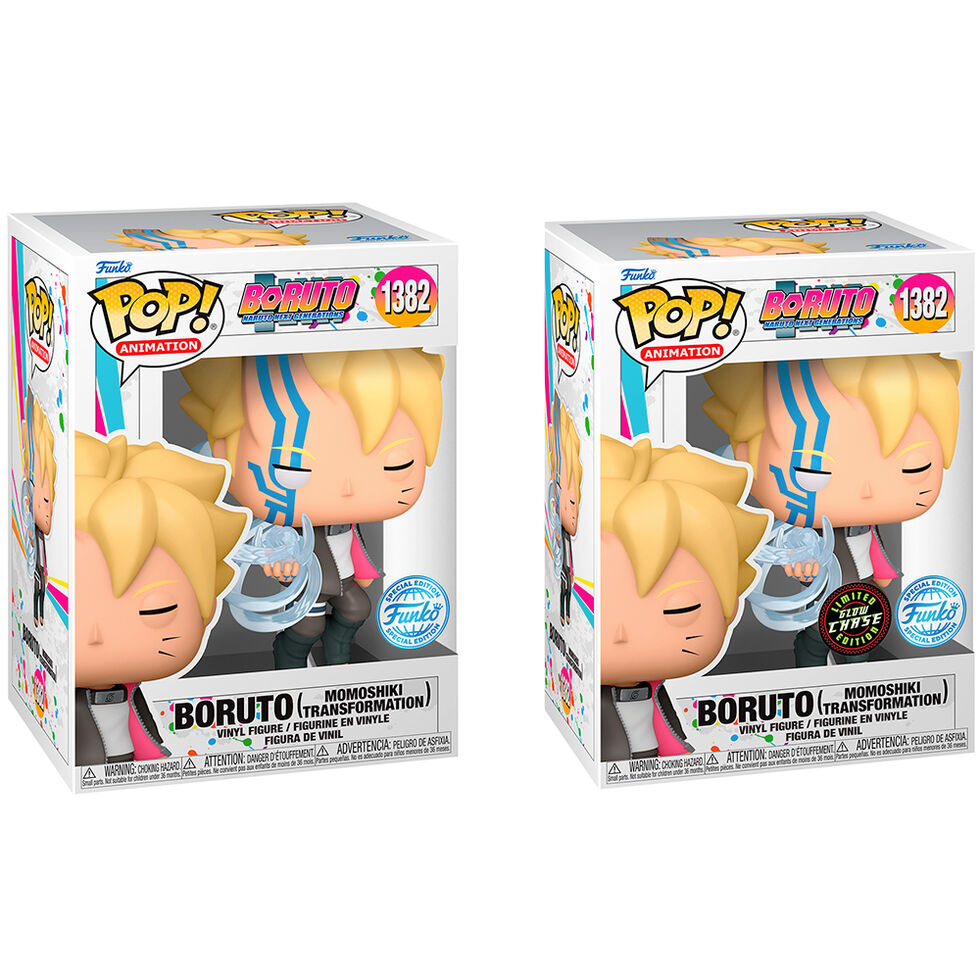 Pack 2 Funko POP Boruto Animation (Momo Transf) Regular + Chase   FUNKO