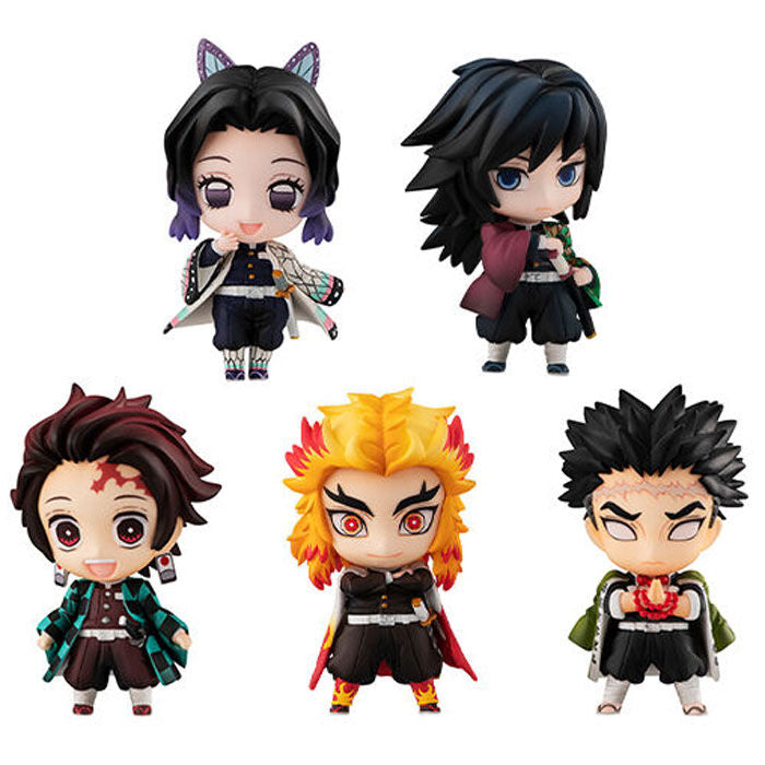 Pack 5 figuras The Hashiras Mascot Demon Slayer Kimetsu No Yaiba Ver.A   Megahouse