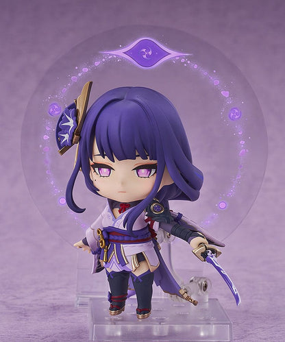 Pack Genshin Impact Figura Nendoroid Raiden Shogun 10 cm + Alfombrilla PC   GOOD SMILE