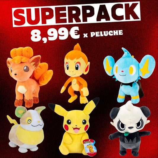 Pack oferta Peluches Pokemon  