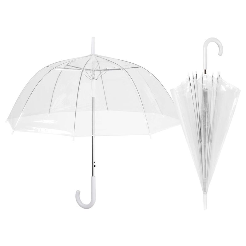 Paraguas automatico transparente 61cm   PERLETTI