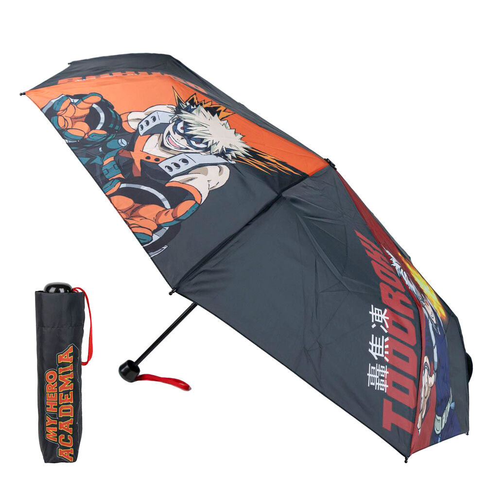 Paraguas manual plegable My Hero Academia 53cm   CERDÁ