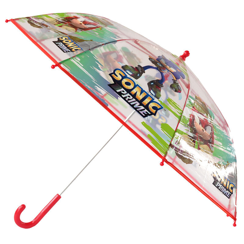 Paraguas manual transparente Sonic the Hedgehog 48cm   CYP BRANDS