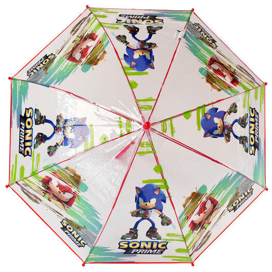 Paraguas manual transparente Sonic the Hedgehog 48cm   CYP BRANDS