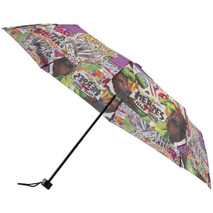 Paraguas plegable manual Tortugas Ninja 48cm   CYP BRANDS