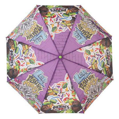 Paraguas plegable manual Tortugas Ninja 48cm   CYP BRANDS