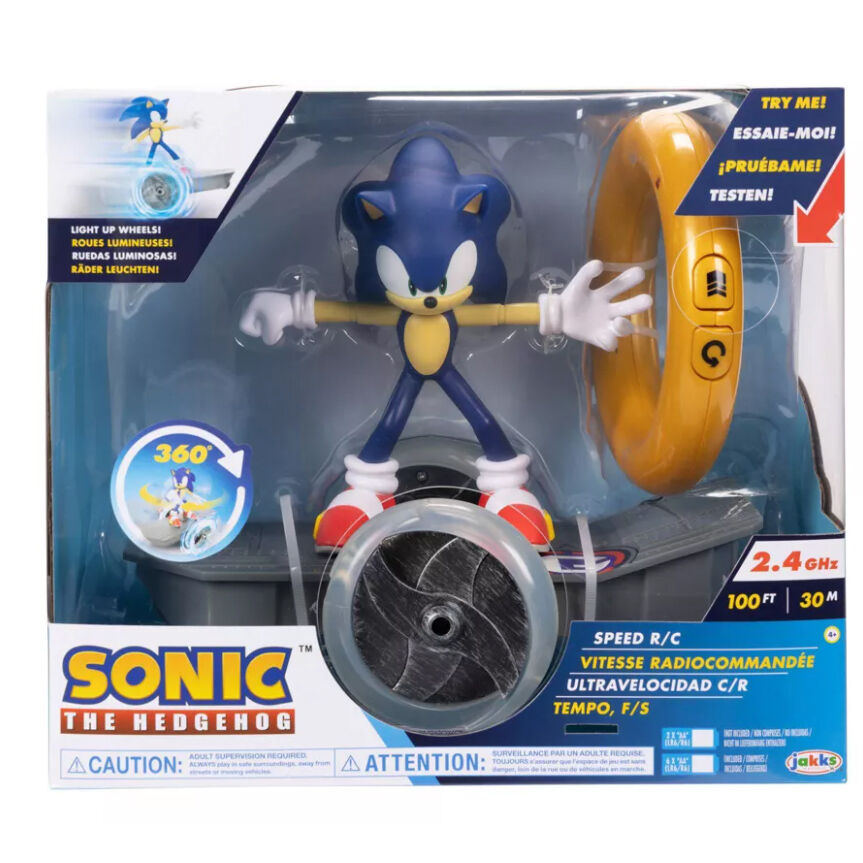 Patin radio control Sonic the Hedgehog   JAKKS PACIFIC