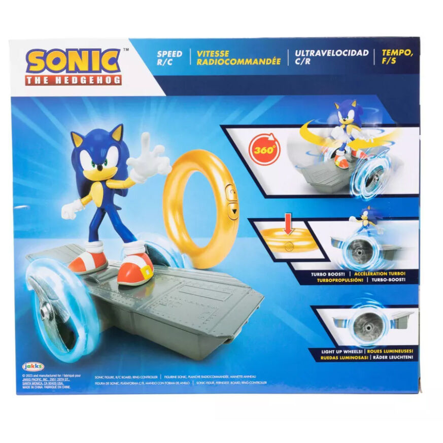 Patin radio control Sonic the Hedgehog   JAKKS PACIFIC