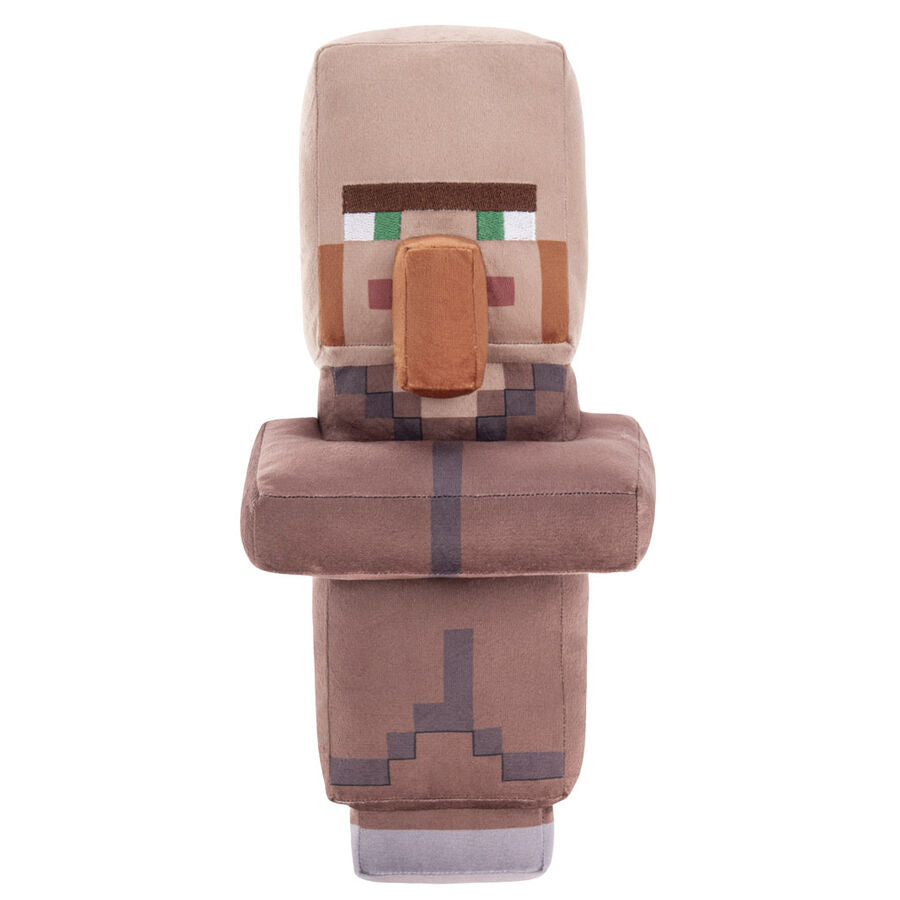 Peluche Aldeano Minecraft 20cm   PLAY BY PLAY