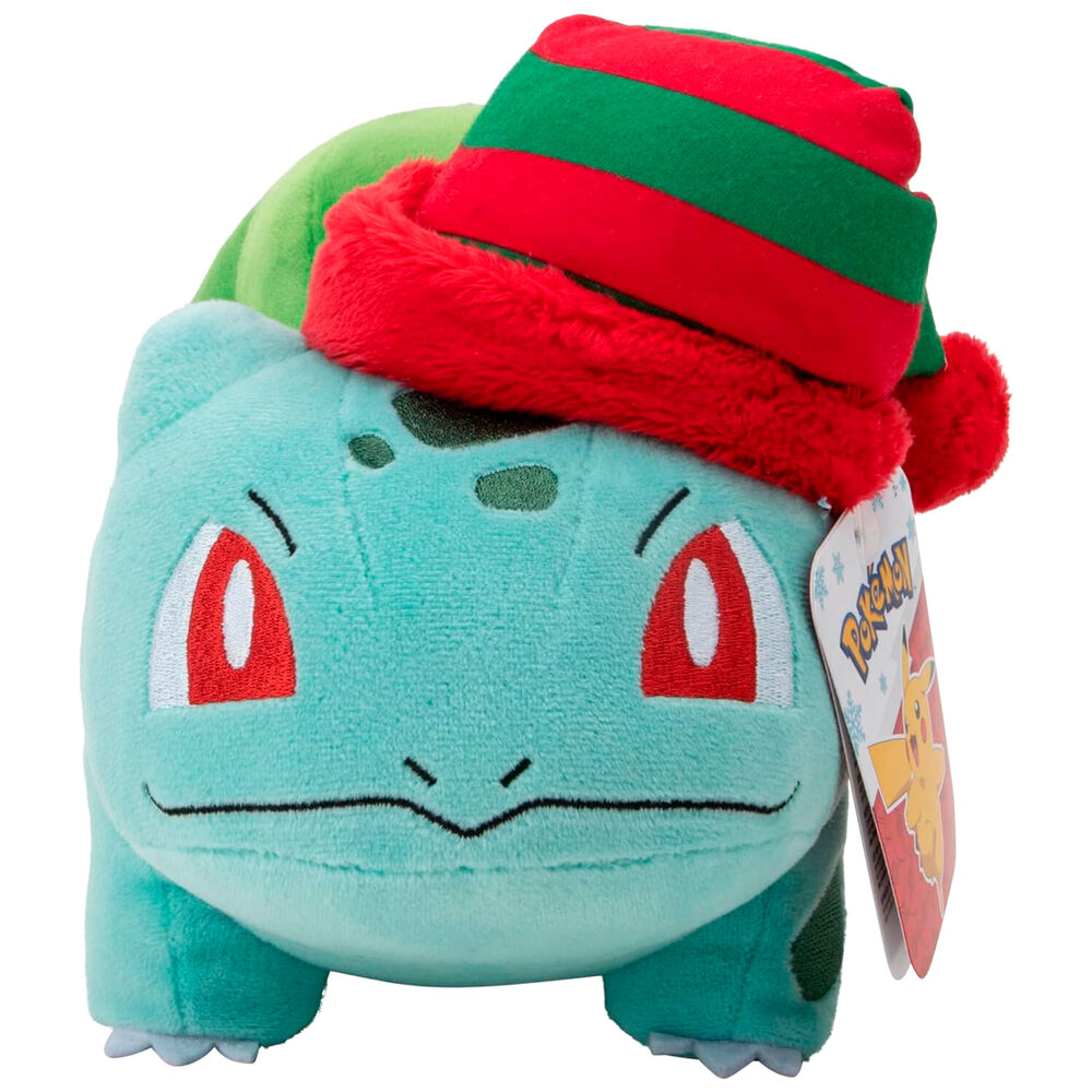 Peluche Bulbasaur Navidad Pokemon 20cm   JAZWARES